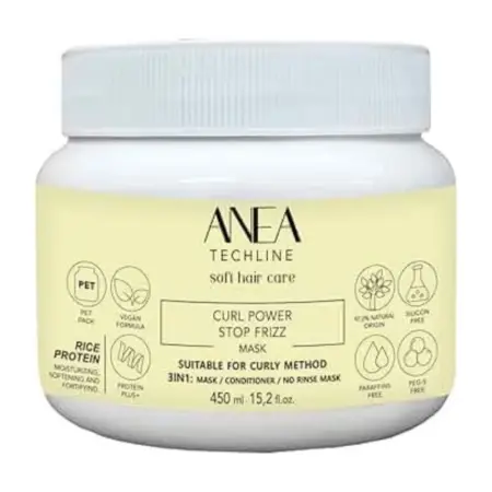 Anea Techline Mascarilla Potenciador Rizos 450ml